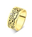 Elaborate Patterns Silver Ring TXR-23